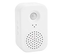 Elprico Lecteur Vocal activé par Le Mouvement, Détecteur de Mouvement Infrarouge PIR Enregistrable par la Voix, Sonnette de Bienvenue pour Magasin, Fichiers Audio MP3 de Noël pour Lire