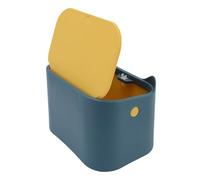Elprico Litière pour Chat avec Couvercle de Type Presse pour Un Stockage sans Effort de la Litière Sale, Accessoire Fonctionnel pour Animaux de Compagnie pour Les Propriétaires de Chats 7,09 X 4,92