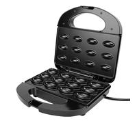 Elprico Machine à Biscuits en Forme de Noix, Moule Oreshki électrique avec Chauffage Double Face, Plaques Antiadhésives, pour Faire des Gâteaux et des Collations en Forme de Noix (Prise UE 220V)