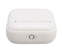 Elprico Machine de Fabricant D'étiquettes, Imprimante D'étiquette Bluetooth, Imprimante de Poche Portable 203DPI pour Bill Photo Memo Imprimante de Question de Question (White)