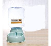 Elprico Mangeoire Automatique pour Animaux de Compagnie, 3,8 L, Antidérapante, Détachable, Matériau Sûr pour Chiens et Chats, Plastique à Usage Domestique (pour Le Vert d'eau)