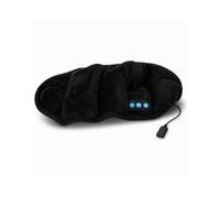 Elprico Masque de Sommeil Bluetooth, Blocage de la Lumière 3D 32 Mm avec | Masques pour les Yeux pour le Sommeil, Tissu Doux, Siestes de Voyage, Style Bandeau Lavable pour Dormeurs Latéraux,