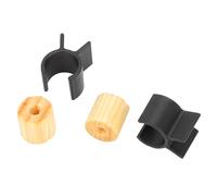 Elprico Modèle de Coiffure de Moustache avec Jeu de Clips à Rouleau, Conception Douce pour un Look élégant, Noir (BLACK)