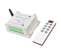Elprico Module de Commutateur de Relais à 8 Canaux, Module de Relais de Commutateur Radio de Commande de Lampe 8CH 10A DC 12V-36V avec Télécommande pour L'automatisation