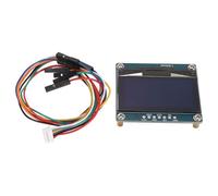 Elprico Module de Diode électroluminescente de 1,54 Pouces, Lumière Organique, Interface SPI I2C à 4 Fils, Résolution 128x64 pour RasPi STM32 (Module OLED de 1,54 Pouces)