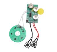 Elprico Module Sonore activé par le Bouton-poussoir avec Haut-parleur et capacité D'enregistrement Facile 120 Secondes pour les Salutations Personnalisées, les Projets de Bricolage et