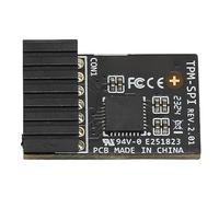 Elprico Module TPM2.0 avec Cryptage SPI pour Cartes Mères, Compatible, Processeur de Cryptage