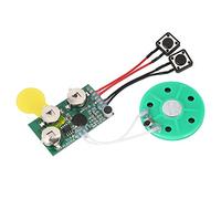 Elprico Module vocal enregistrable, puce de carte de voeux de bricolage, module de son enregistrable de 120 secondes pour cartes de voeux faites maison bricolage, boîtes-cadeaux, invitations