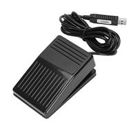 Elprico Pédale USB à pédale simple interrupteur mécanique Noir ON-NONE-ON