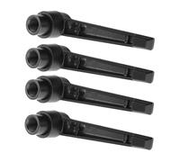 Elprico Poignée de Fixation Réglable 4 Pièces en Acier Inoxydable Résistant à la Corrosion Durable pour L'emballage D'équipement de Machines et le Travail du Bois (Filetage intérieur M6 (longueur du