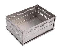Elprico Porte-Pierre de Sauna, Panier en Pierre Sauna en Acier Inoxydable de 50 Kg pour Cuisinière en Bois et Foyer à Charbon de Bois (SL 375)