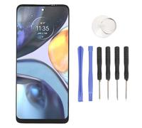 Elprico pour Le Remplacement D'écran LCD Moto G22 Remplacement de 6,5 Pouces Assemblage LCD Affichage et Numériseur D'écran Tactile avec Kit D'outils de Réparation, pour PATW0000in