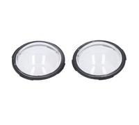 Elprico Protecteur D'objectif pour X4, Protecteur D'objectif en Plastique à Haute Transmission, Couvercle D'objectif de Protection Amovible, Anti-Rayures, étanche, Accessoires de Caméra