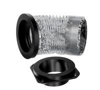 Elprico Raccord Magnétique D'aération de Sèche-linge, Kit de Connecteur D'aération de Sèche-linge à Joint Hermétique, Connecteur Rapide Facile à Nettoyer, Connexion et Déconnexion