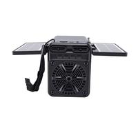 Elprico Radio Solaire, Haut-Parleur Bluetooth avec USB/TF et Chargement