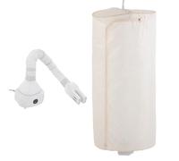 Elprico Sèche-linge Portable, Mini Sèche-linge avec Télécommande, Petite Machine de Séchage électrique Compacte et Pliable avec Minuterie pour Voyage, Camping-car, Maison, Appartement (Prise UE 220V)