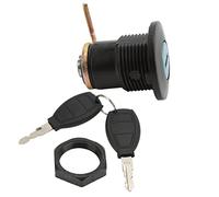 Elprico Serrure de Queue de Montage de Moto, Serrure de Coffre de Rangement Universelle en Aluminium de qualité Supérieure pour Scooters et Motos électriques, Antirouille, Installation Facile