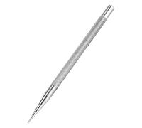Elprico Stylo de Marquage du Cuir en Acier Inoxydable, fabriqué avec Précision pour les Projets de Bricolage en Cuir, Parfait pour L'artisanat, 4,6 Pouces
