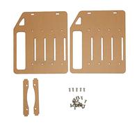 Elprico Support de Disque Dur de 3,5 Pouces, Support de Disque Dur Acrylique Transparent de Bureau, Cage de Disque Dur de Bricolage avec Un Trou de Montage Précis, Installation Facile (4 Couches)