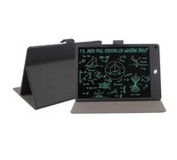 Elprico Tablette D'écriture de 12 Pouces, Cartouche électronique de Doodle Pad Doodle avec étui de Protection PU, Tampon à Dessin électronique et Plateau de Doodle comme Cadeaux