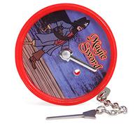 Elprico Tours D'épée Magiques, Accessoires de Scène Amusants pour Fêtes et Spectacles en Gros Plan, Accessoires Magiques en Plastique 5.5cm, Couleur Aléatoire, 1 Pièce (Rouge)