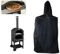 ELR Housse de protection pour four à pizza d'extérieur - Résistante aux intempéries et à la poussière - Pour four à pizza au carbone - 160 x 50 x 37 cm