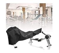 ELR Housse pour rameur, noir, résistante à l'eau, écran LCD, tension réglable