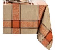Elrene Home Fashions Nappe Jacquard Motif récolte automnale 132,1 x 177,8 cm Rectangle