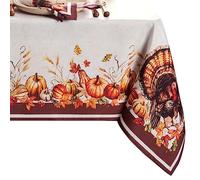 Elrene Home Fashions Nappe rectangulaire Motif Patrimoine d'automne 152,4 x 365,8 cm