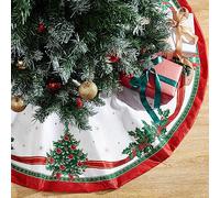 Elrene Home Fashions Villeroy & Boch Toy's Delight Jupe de Sapin de Noël, Ronde, 122 x 122 cm