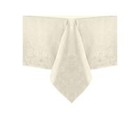 Elrene Nappe damassée, Polyester, Ivoire, 60" x 144"
