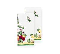 Elrene Villeroy and Boch Lot de 2 torchons de Cuisine, Motif Jardin français, Multicolore