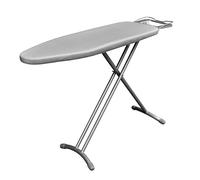 ElriBird Table à Repasser Pliante 92×30 cm - Hauteur réglable Jusqu’à 79 cm, Stable, avec Repose-Fer résistant à la Chaleur et Housse Coton - idéale pour hôtels et Maison