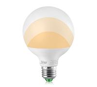 Elrigs 3-installation E27 Ampoule LED G95, 12W(Blanc Chaud-3000K)-12W(Blanc Froid-6000K)-3W(2500K), 220 Volt, Aucun Gradateur Requis, 100W Equivalent, 1100/1100/260 - Lumen
