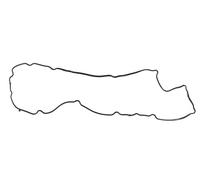 ELRING Joint de carter d'huile Joint De Carter d'Huile 076.180 Caoutchouc