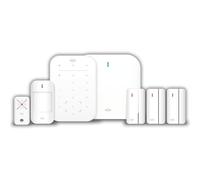 ELRO AS98S Home2 Système d'alarme sans Fil Fin - WiFi - Fonction GSM - comme Meilleur testé - avec Station de Base, Panneau de contrôle, détecteur de Mouvement, 3 x Contact Porte/fenêtre et