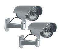 Elro Caméra extérieure factice CDB25S-2 avec LED Pack de 2