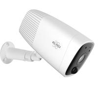 ELRO COB2000 Caméra de Sécurité WiFi Extérieure │ Caméra de Surveillance sans Fil avec Batterie Rechargeable, Détecteur de Mouvement, Vision Nocturne, Full HD 1080P │ Étanchéité IP65.