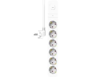 ELRO ES303 Multiprise 3 Prises avec câble de 1,5 m et Interrupteur - 3 Prises + USB + USB-C - Sécurité Enfant - Fiche Schuko - Maximum 3680 W - Certifié TÜV