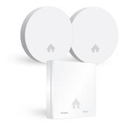 ELRO FF4610 Design-Brandschutz-Kit - 2X Ultraflacher Rauchmelder & Ultraflacher Kohlenmonoxid-Melder mit 10-Jahres-Batterie - Entspricht der europäischen Norm EN14604 und EN50291
