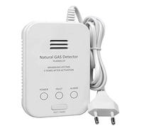 Elro Détecteur de gaz FG4000P – Gaz naturel (méthane) – avec bouton de test – 230V – EN50194:2009