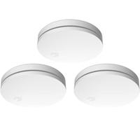 ELRO FS4610 | Détecteur de fumée 3 pièces | Le Détecteur de Fumée Le Plus Fin du Monde | Batterie 10 Ans | Conforme à la Norme Européenne EN14604 | Blanc | 3 Pièces