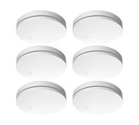 ELRO FS4610 | Détecteur de Fumée 6 Pièces | Le Plus Fin du Monde | Batterie 10 Ans | Conforme à la Norme Européenne EN14604 | Blanc