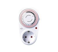 ELRO TI1500 Programmateur/minuterie mécanique | Compact | Temps de Commutation de 15 Minutes | Jusqu'à 3600 W | Utilisation en intérieur