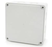 ELS Elektrotechnika Boîte de jonction en plastique ABS étanche IP65 160 x 160 x 85 mm