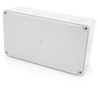 ELS Elektrotechnika Boîte de jonction en plastique ABS étanche IP65 - Boîtier en plastique - 264 x 150 x 80 mm