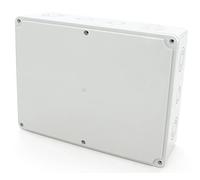 ELS Elektrotechnika Boîte de jonction en plastique ABS étanche IP65 - Boîtier en plastique - 290 x 220 x 88 mm