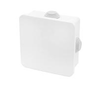 ELS Elektrotechnika Boîte de jonction en plastique ABS étanche IP65 - Boîtier en plastique - 85 x 85 x 38 mm