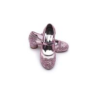 ELSA & ANNA Chaussures de Princesse pour Filles - Chaussures Reine des Neige à Talons de 3cm - Chaussures de Déguisement Elsa pour Fêtes et Anniversaires - Talons hauts pour enfants SH2206