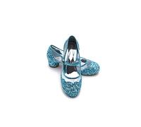 ELSA & ANNA Chaussures de Princesse pour Filles - Reine des Neige à Talons de 3cm - Déguisement Elsa pour Fêtes et Anniversaires - Talons Hauts pour Enfants SH2205